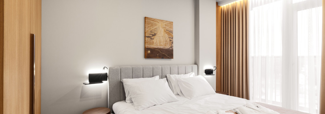 Standartiniai dviejų miegamųjų apartamentai